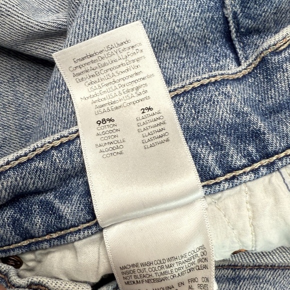 Mother Superior The Tripper 20 Minutes of Fame Light Wash Denim Jeans Size 26 - Picture 12 of 16